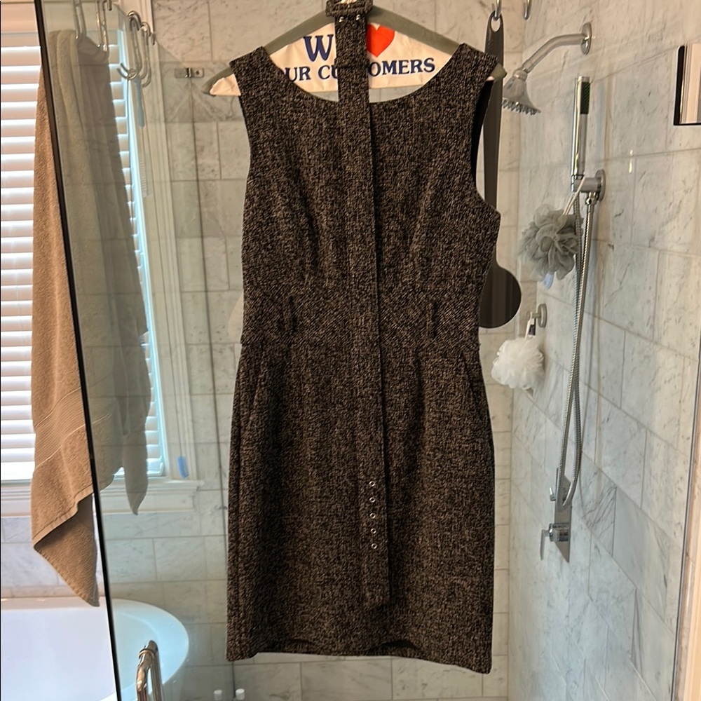 Banana Republic Navy Sleeveless Work Dress size 2